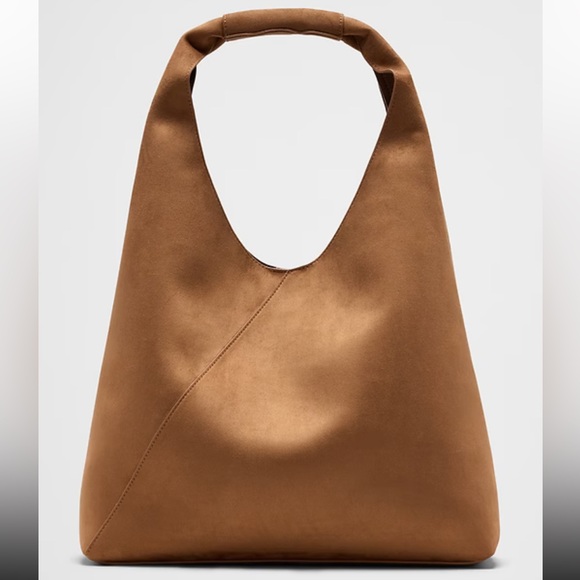 Banana Republic Handbags - Banana Republic Vegan Suede Slouchy Tote
